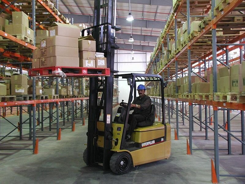 Warehouse forklift