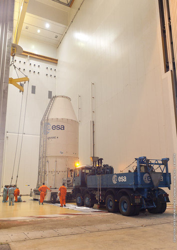 VA211 upper composite transferred to Final Assembly Building 1