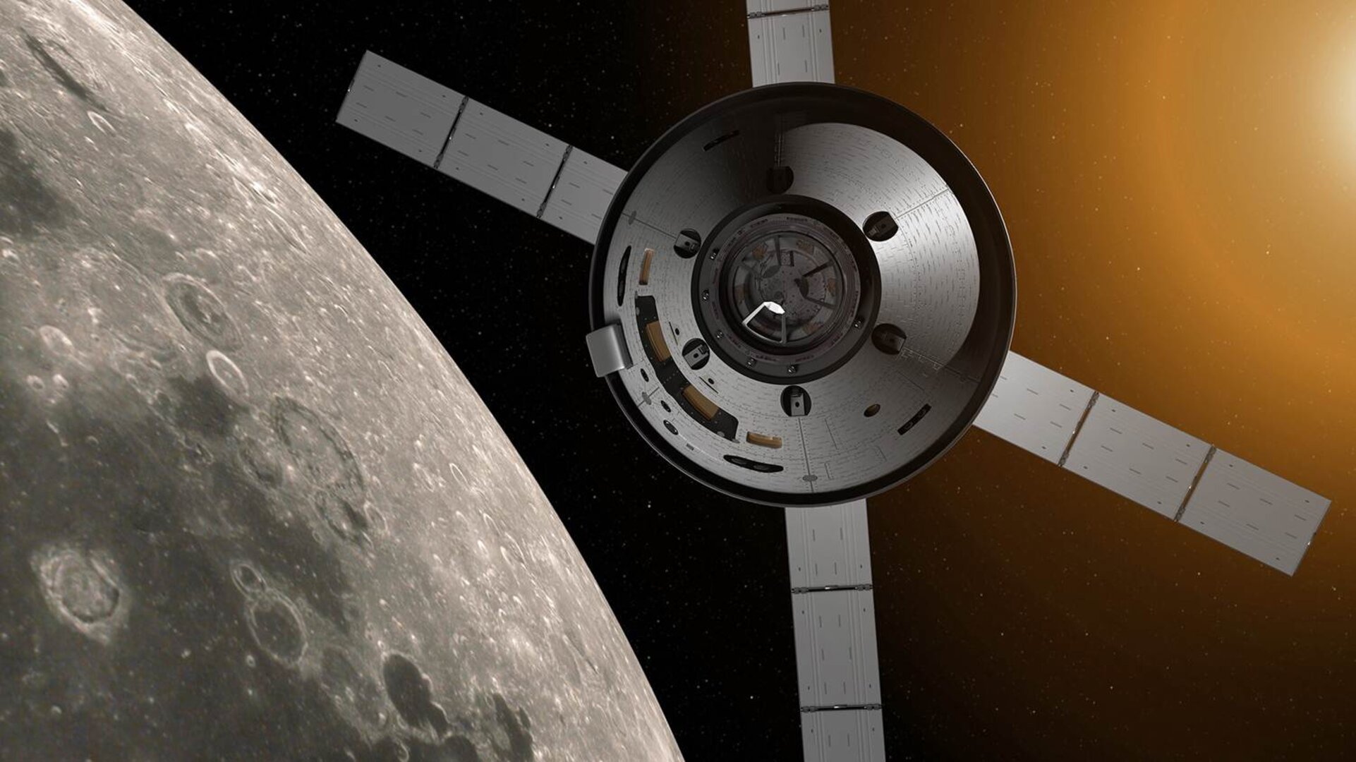 Orion et son module de service européen