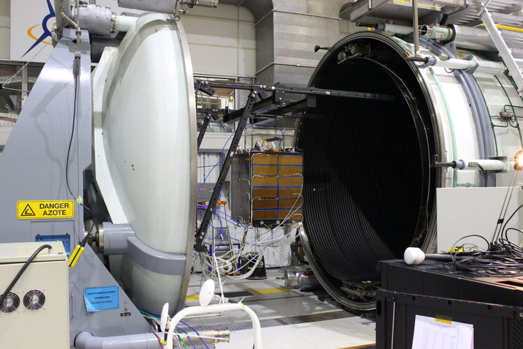 Proba-V ready for thermal vacuum testing