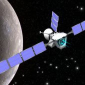 Artist’s view of ESA's BepiColombo at Mercury