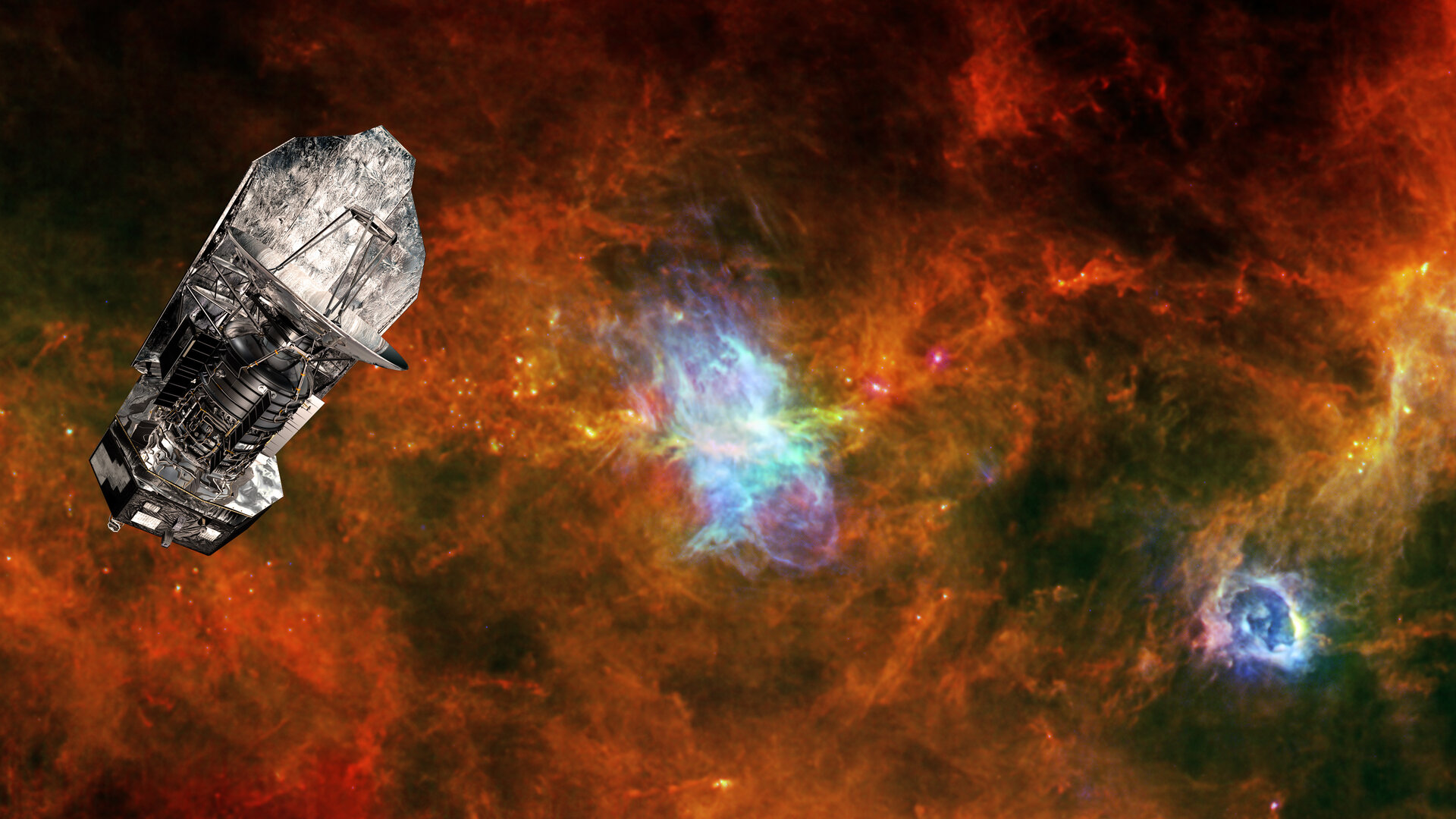 Herschel a pulsar Vela C