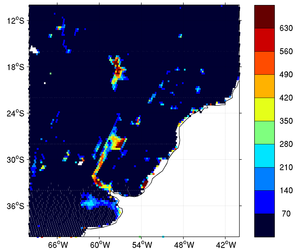 Inundation from multiple satellites