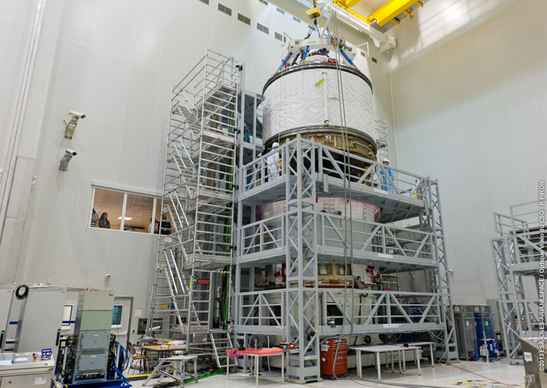 ATV-4 undergoes re-mating at CSG