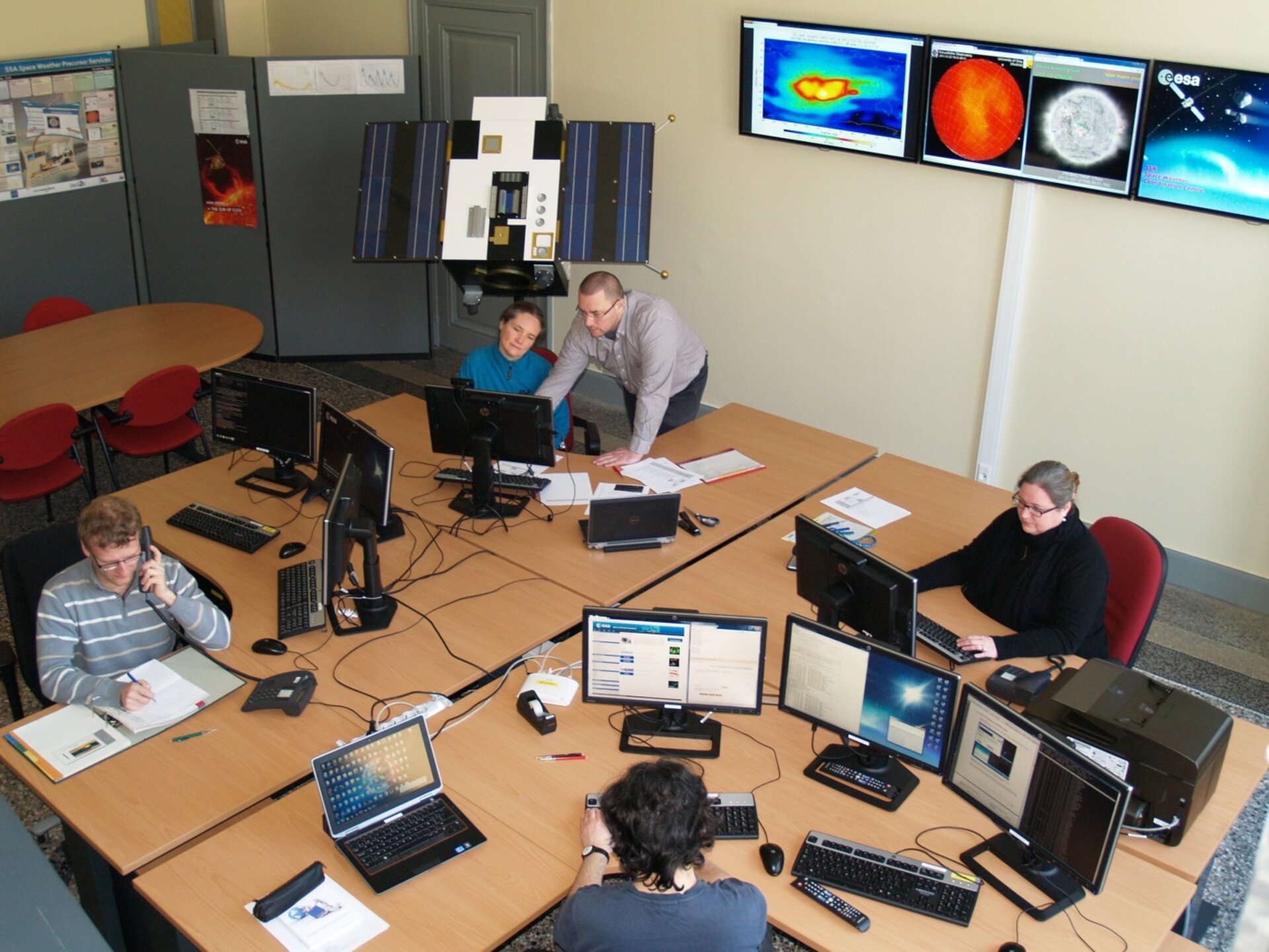ESA's SSA Space Weather Coordination Centre, Space Pole, Brussels