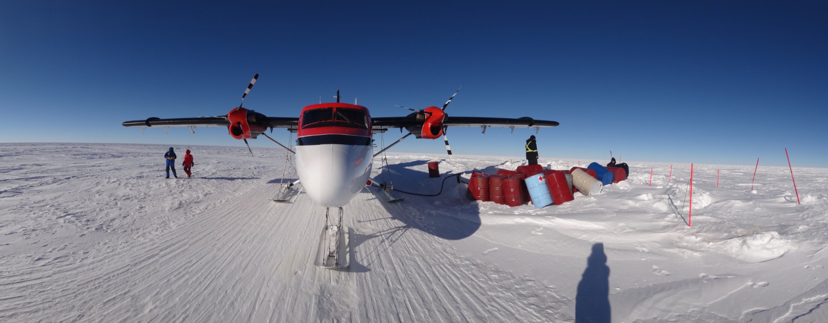 Twin otter stopover