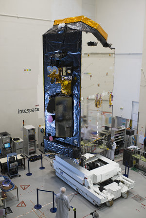 Alphasat satellite at Intespace