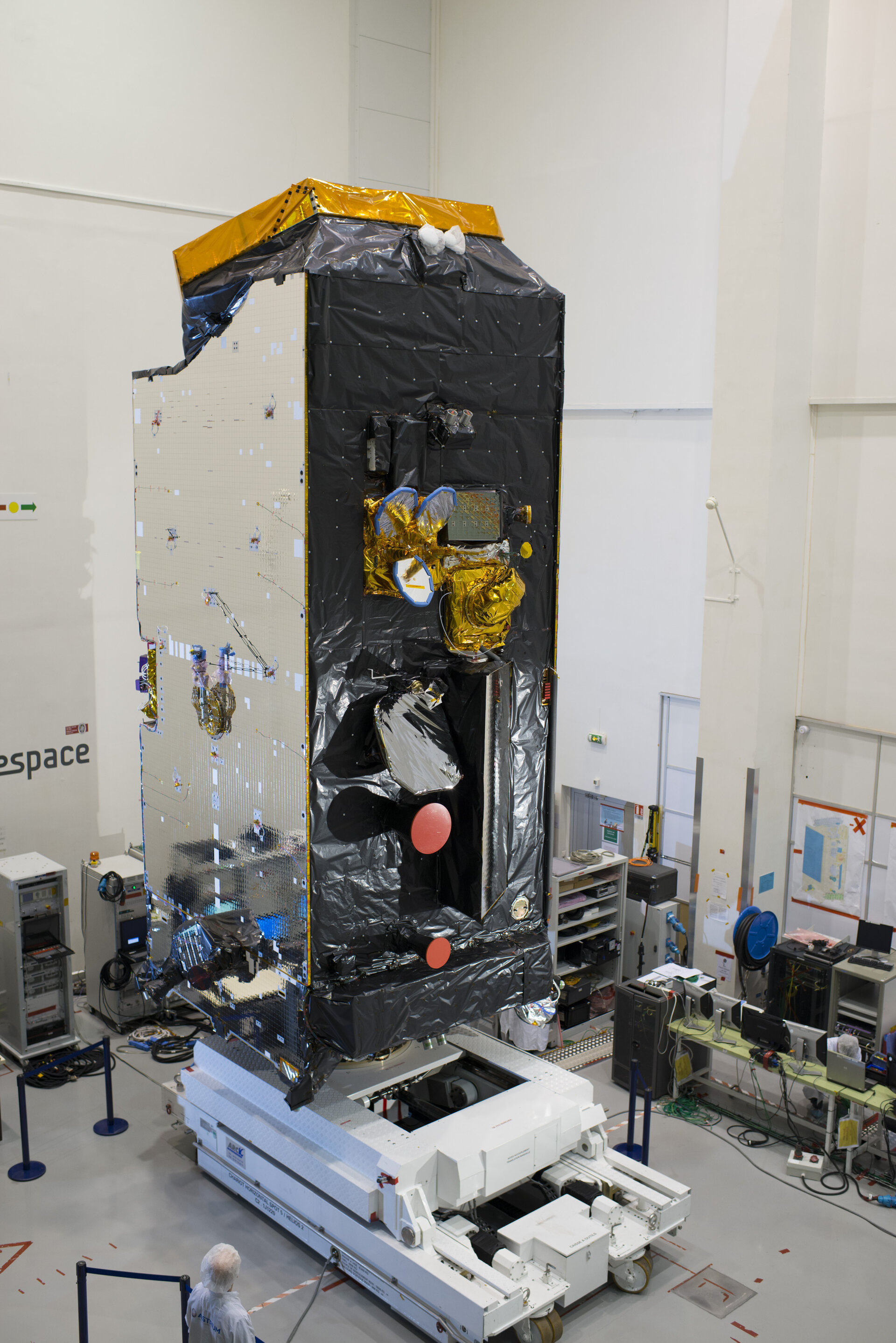 Alphasat satellite at Intespace