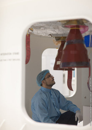 ATV-4 thruster inspection