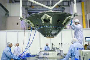 Schiaparelli se llamará el modulo de aterrizaje de la misión ExoMars, que buscará vida en ese planeta