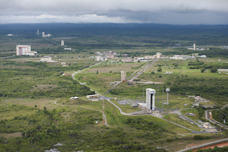 Fully assembled Vega VV02 on pad 