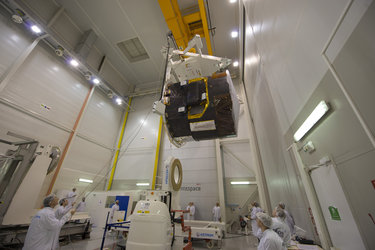 Gaia flight model during tests 