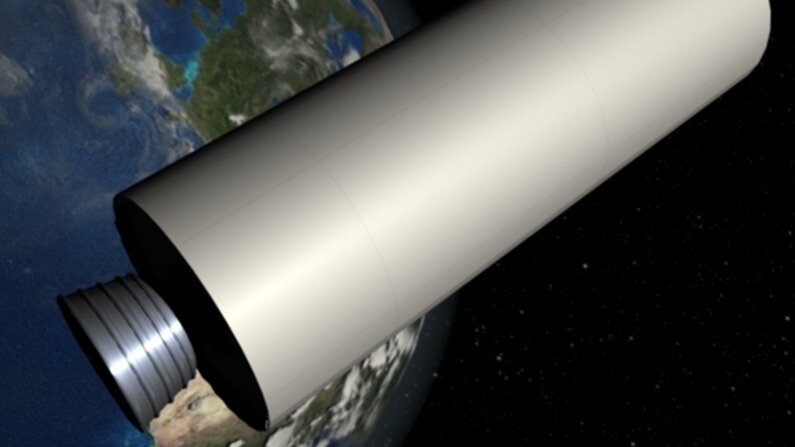 Debris objects in orbit include spent upper stages