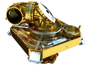 Alphasat's laser communications terminal. Credit: TESAT, DLR