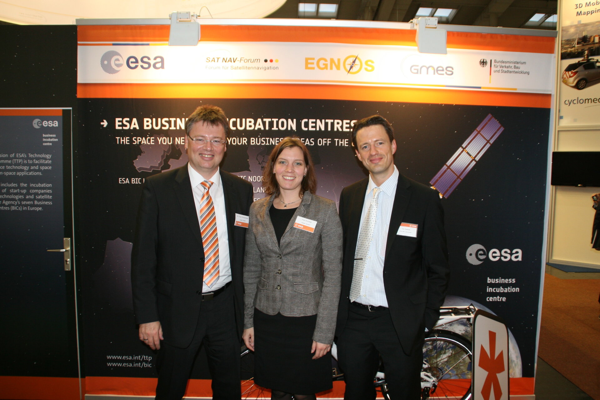 ESA BIC Darmstadt team