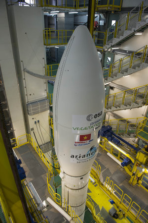 Vega VV02 all set for launch