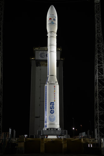 Vega VV02 ready for liftoff