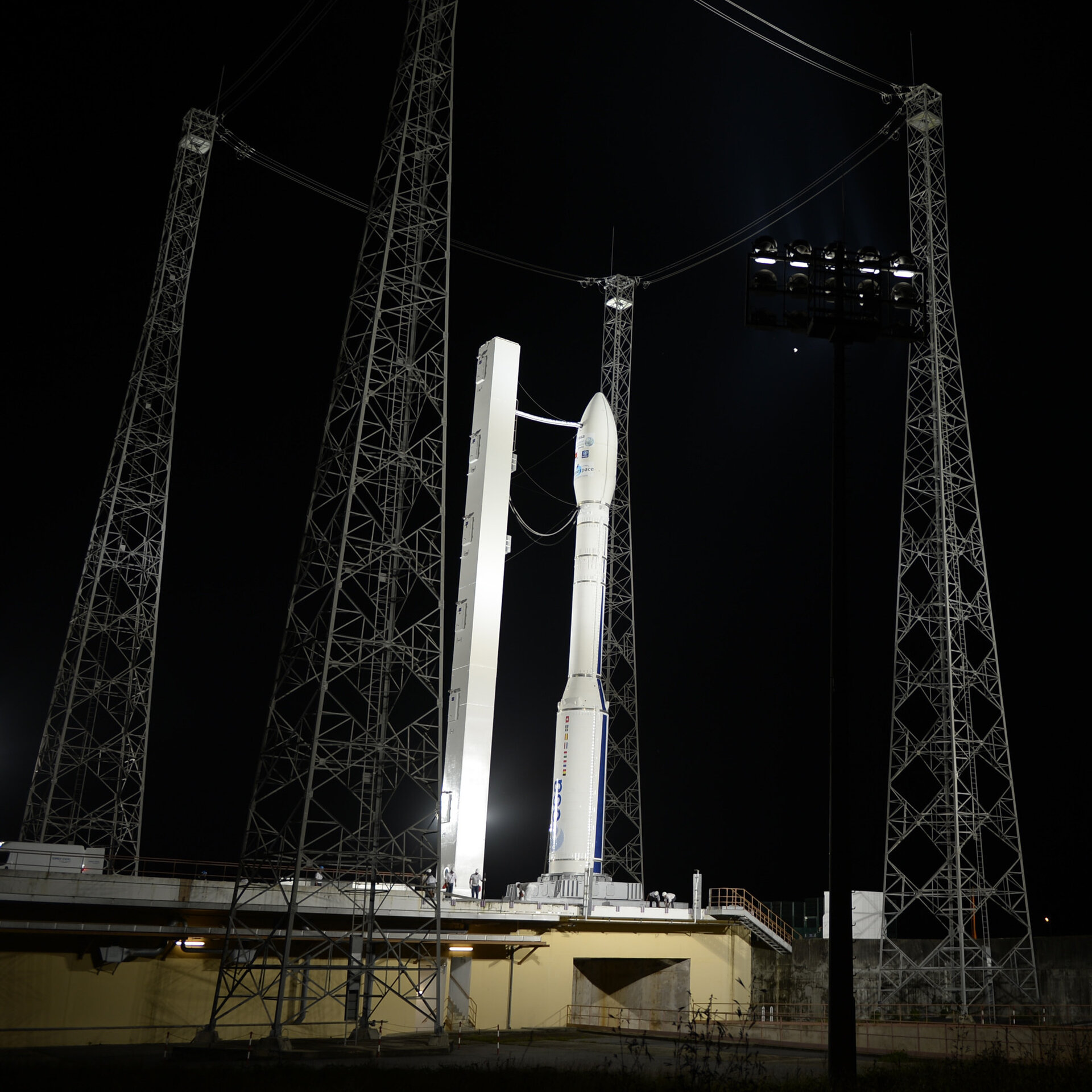 Vega VV02 ready for liftoff