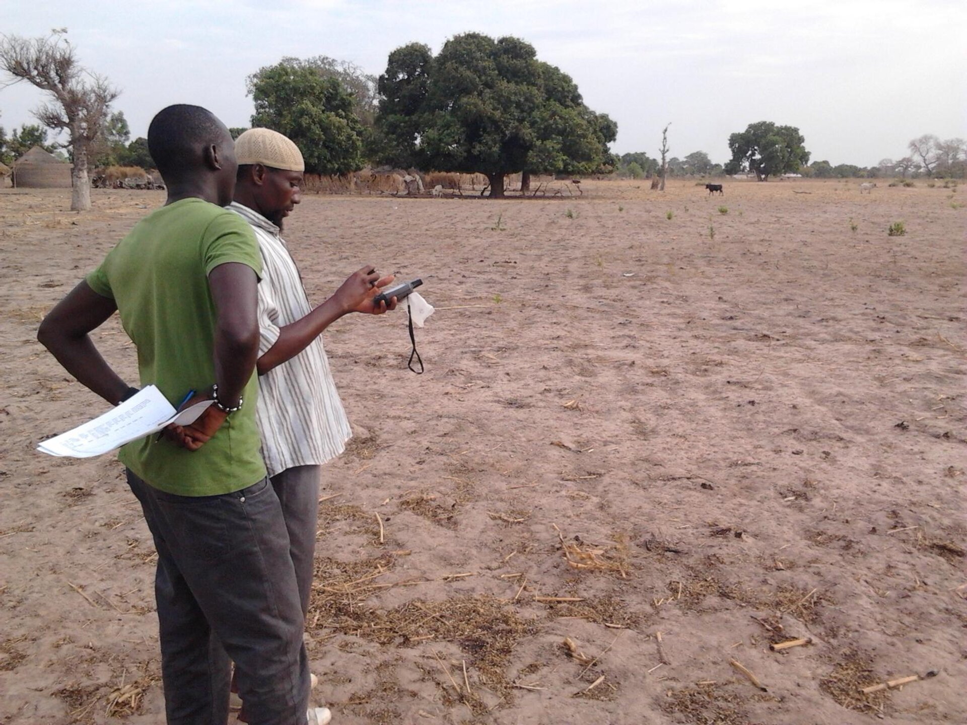 Collecting in situ data