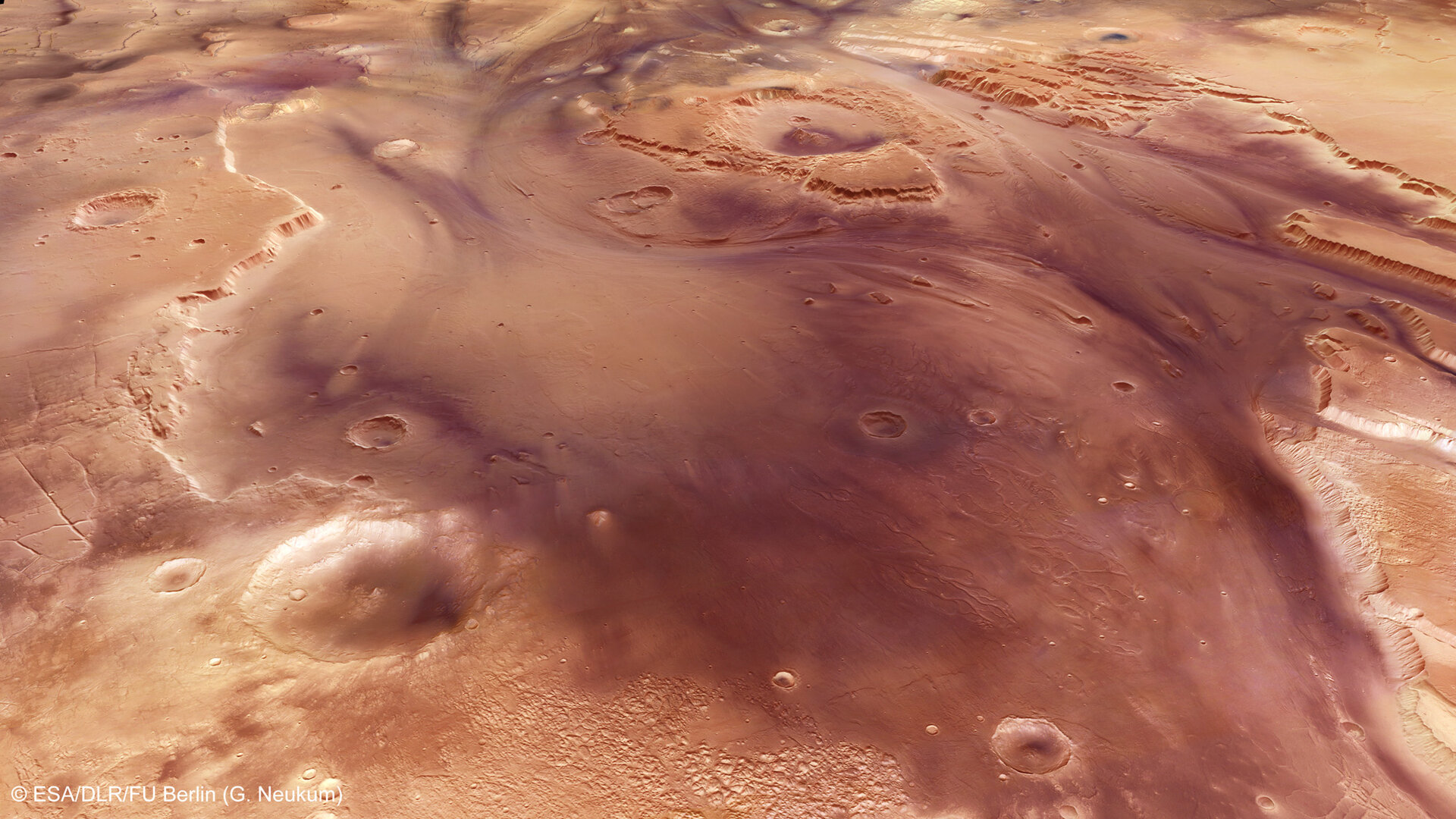 Perspective view of Kasei Valles