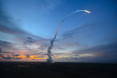 Liftoff of Ariane 5 VA213 with ATV-4