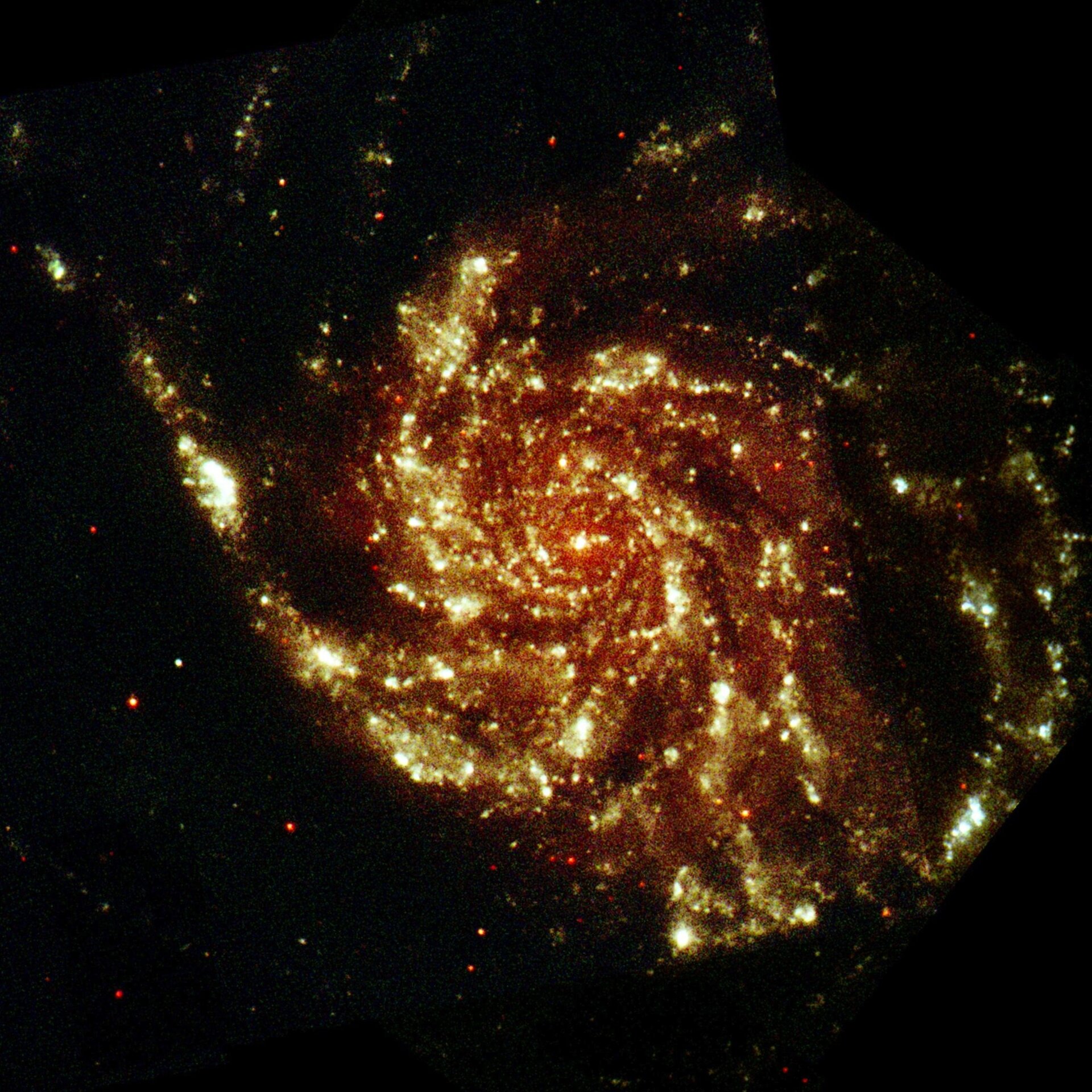 Pinwheel Galaxy in ultraviolet