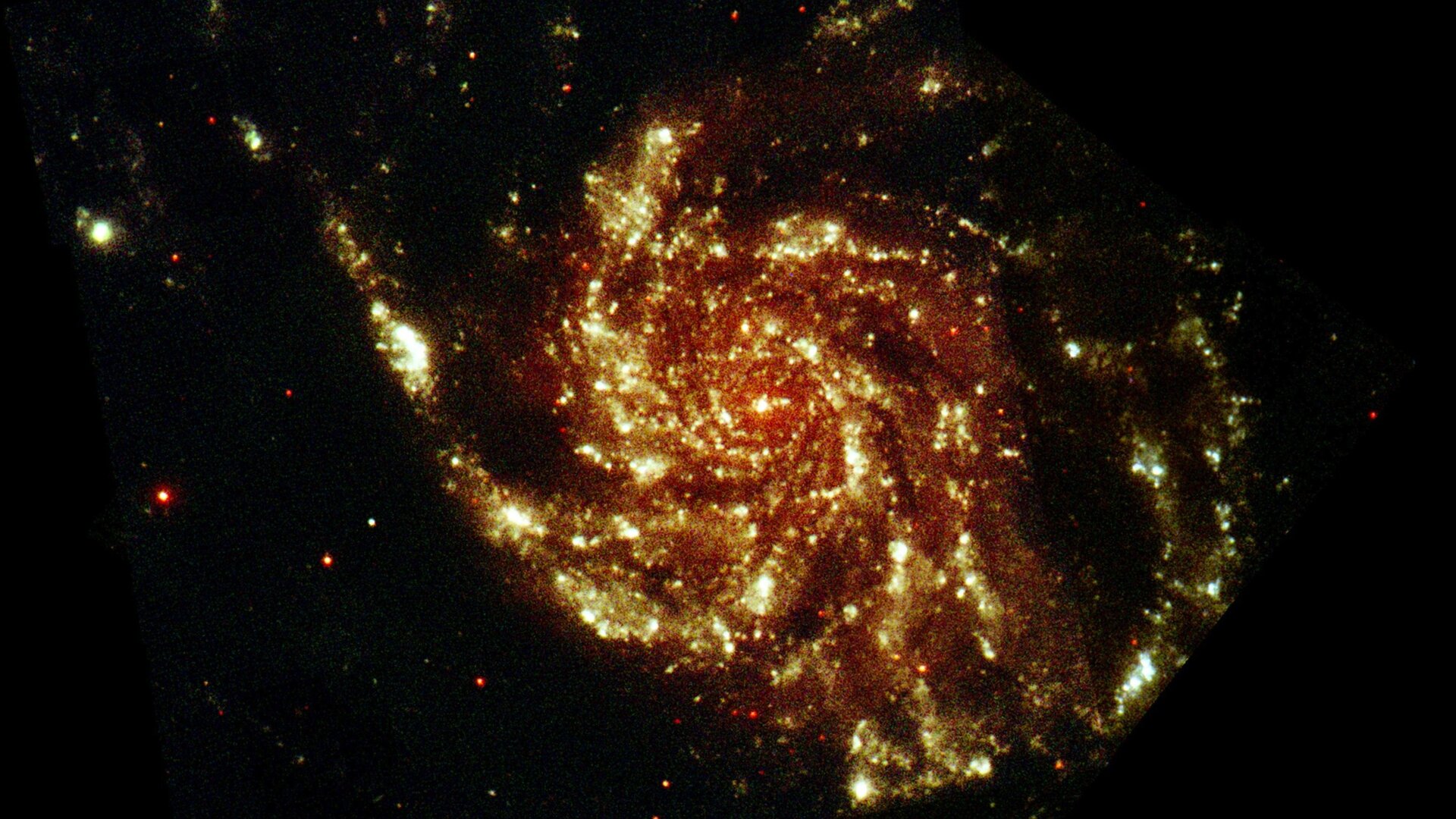 Pinwheel Galaxy in ultraviolet