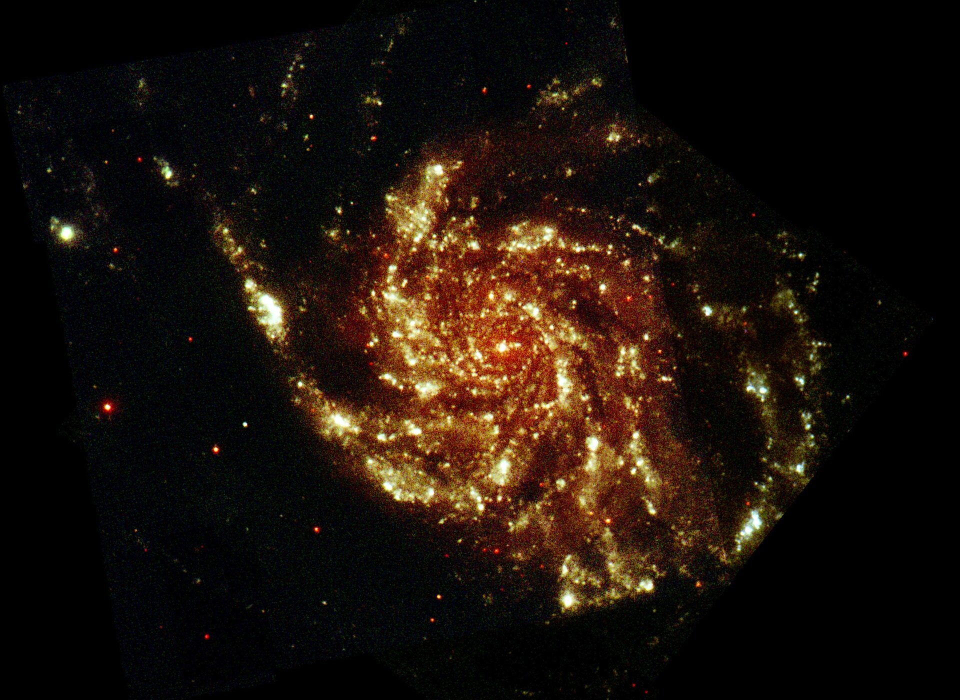 Pinwheel Galaxy in ultraviolet