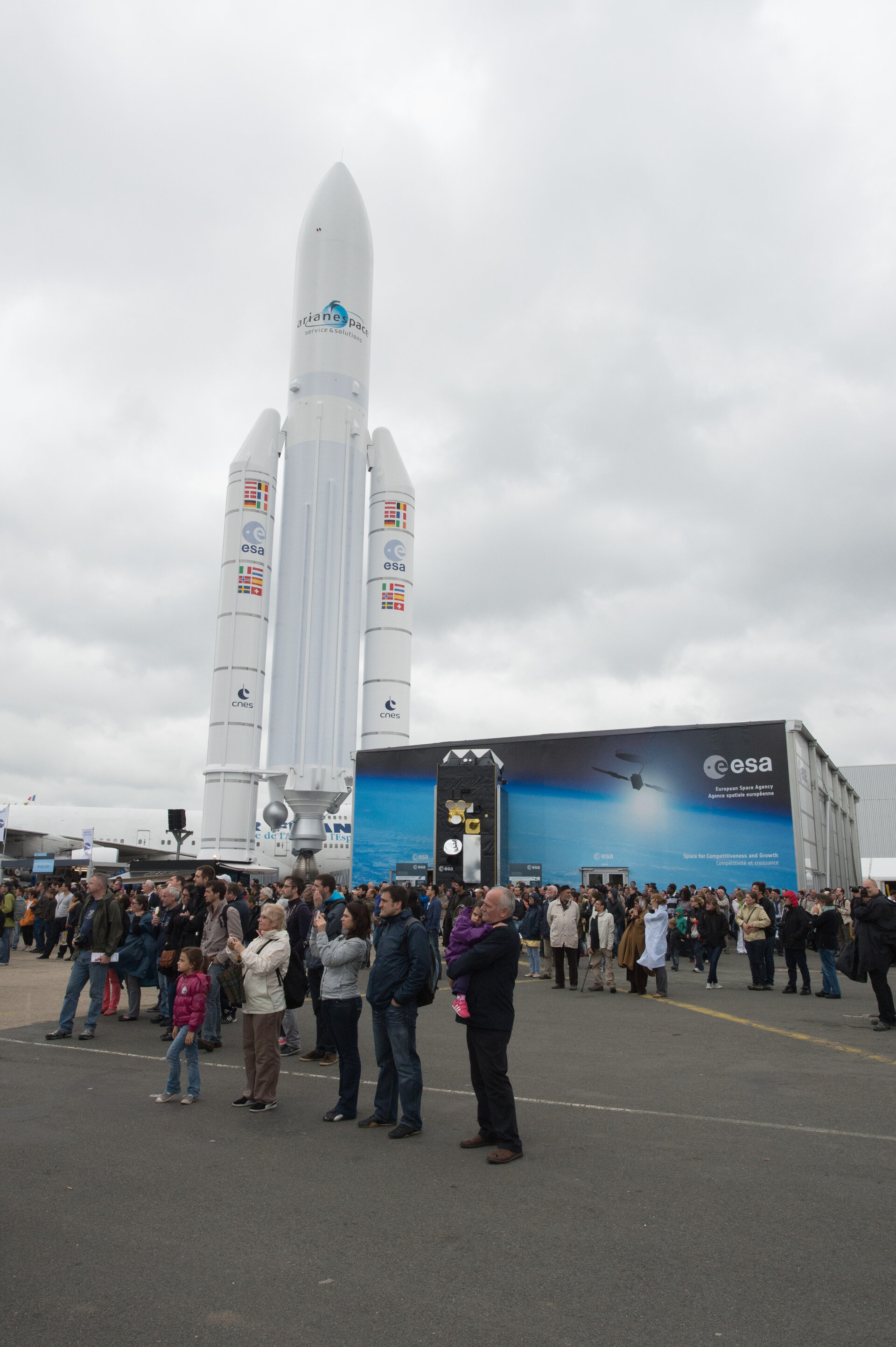 Public day at the Paris Air and Space Show, 22 June 2013