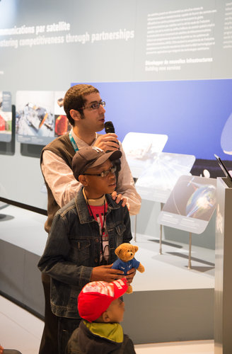 Public during the lively presentation on Exploration