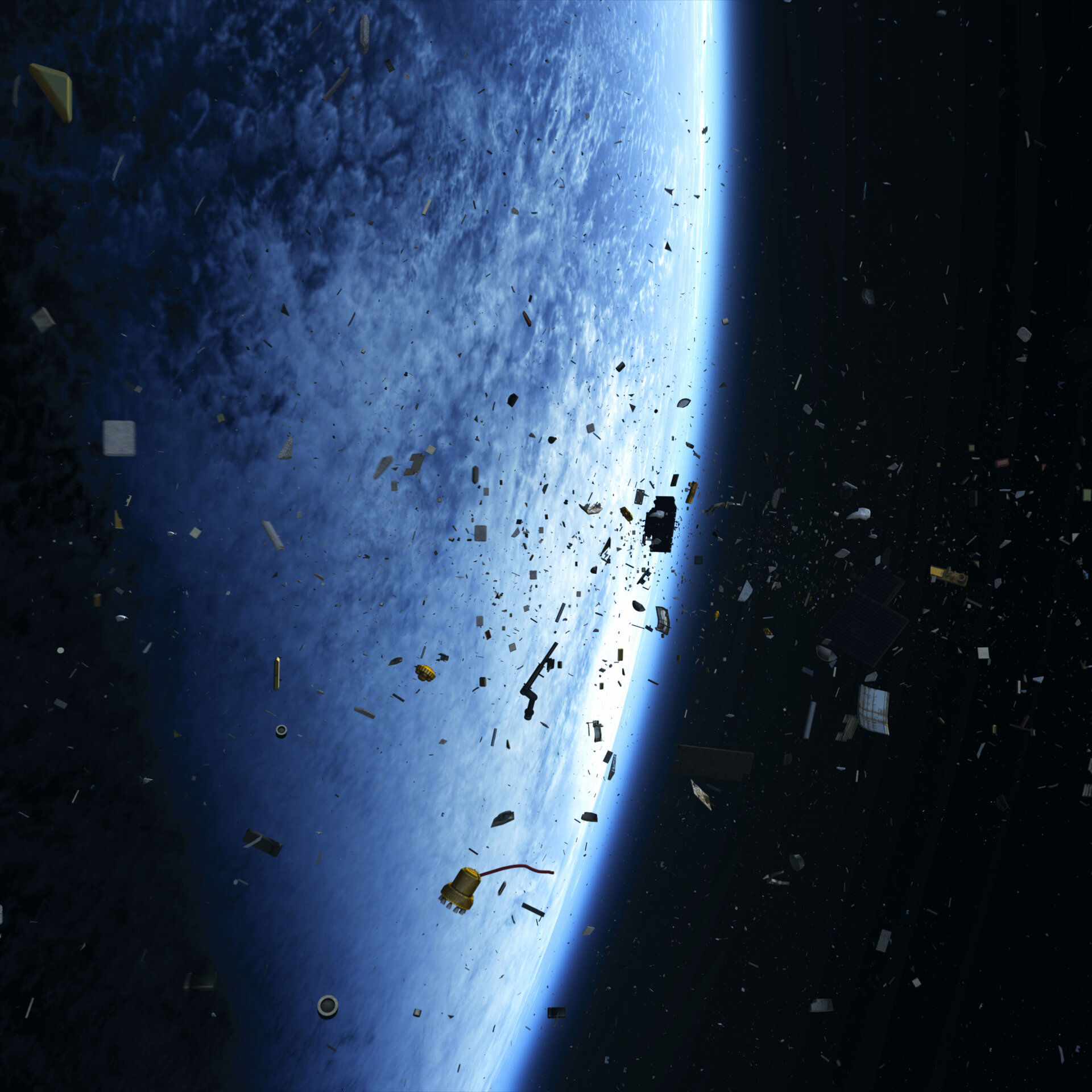The growing problem of space debris