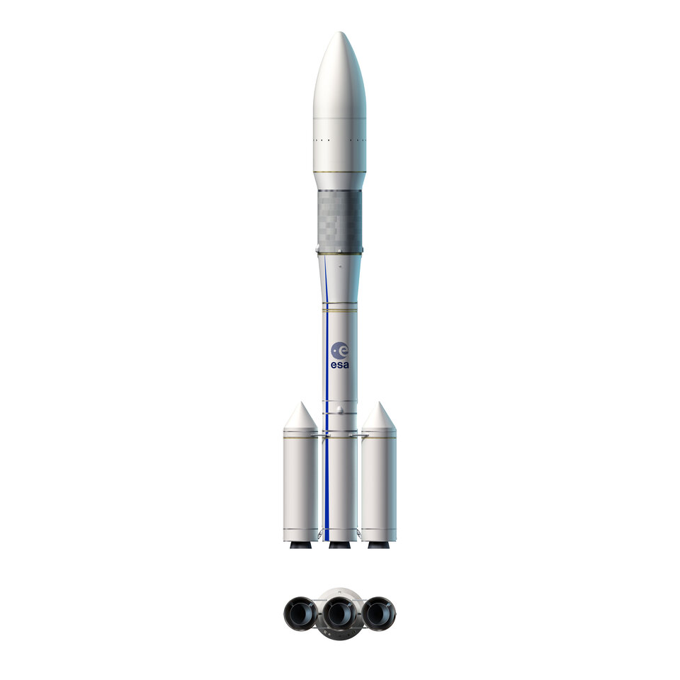 Vítězný koncept rakety Ariane 6