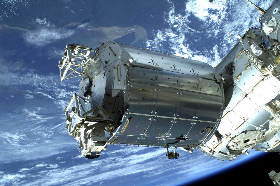 Europas Forschungslabor als Teil der ISS, u.a. bei Astrium in Bremen gebaut