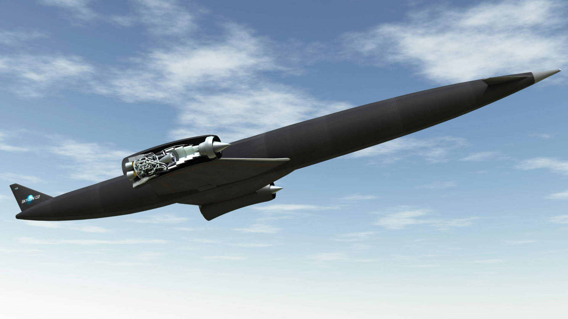 SABRE engine in place on Skylon spaceplane