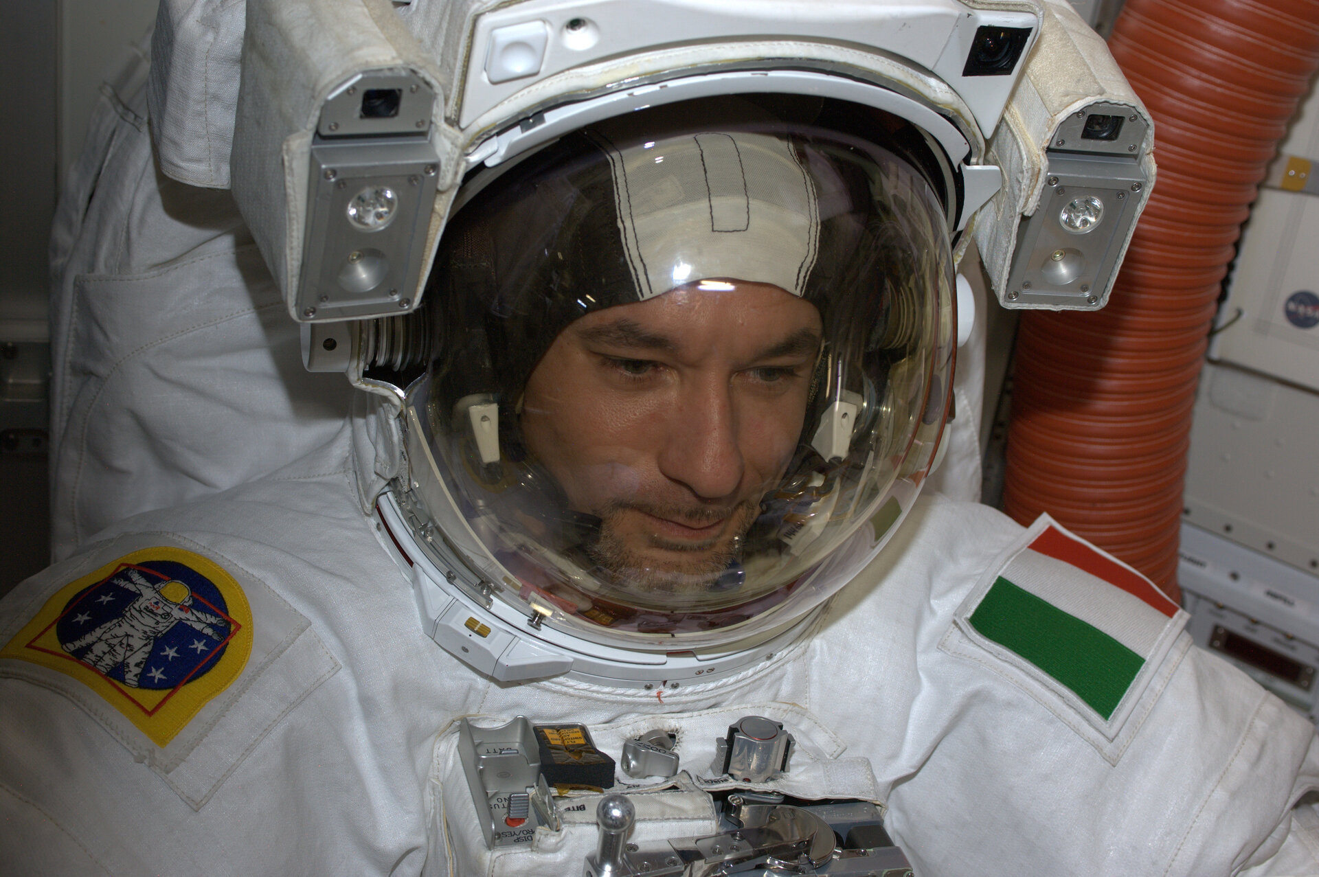 ESA astronaut Luca Parmitano