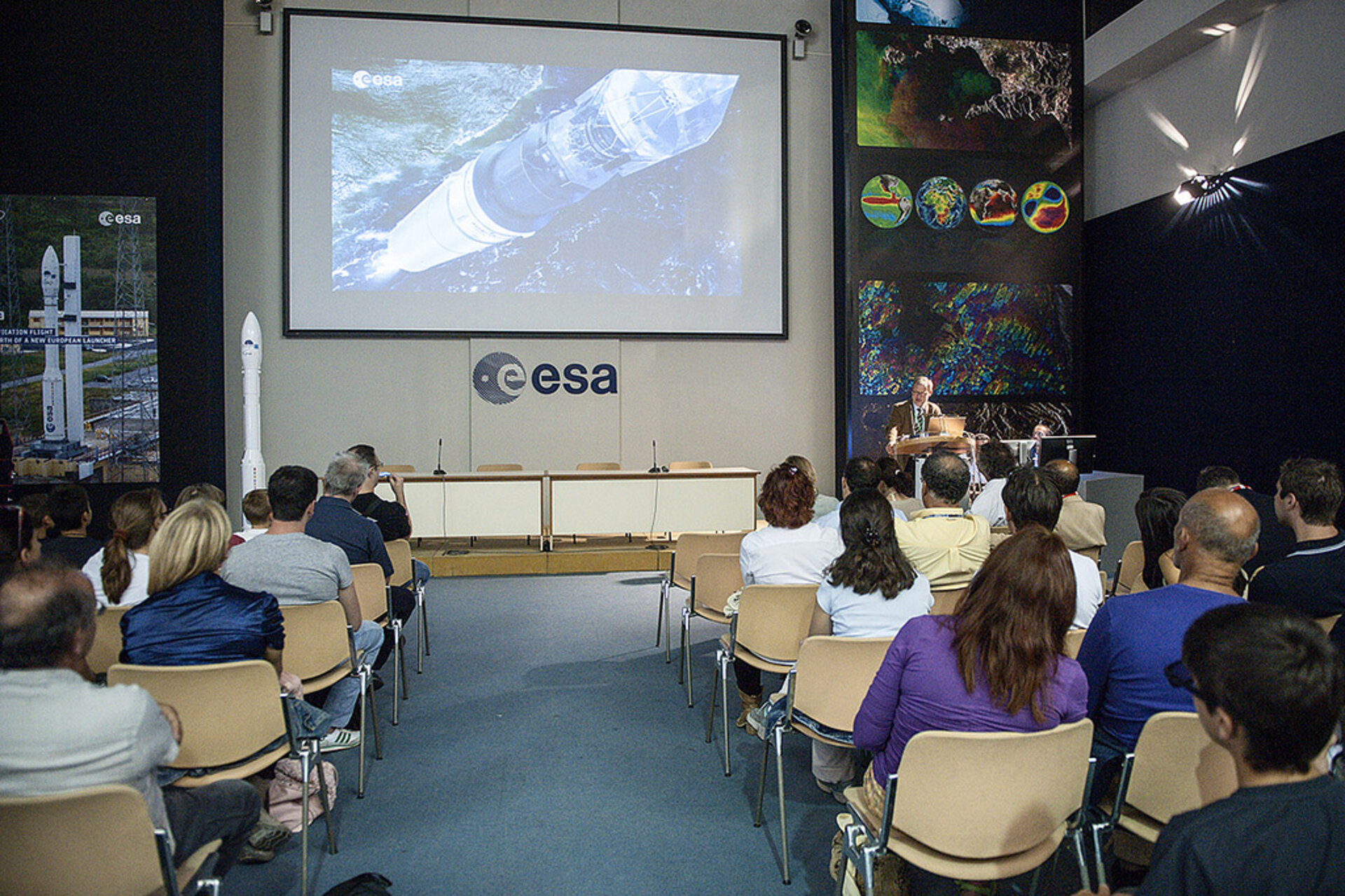 La Notte Europea dei Ricercatori 2013 all'ESA-ESRIN