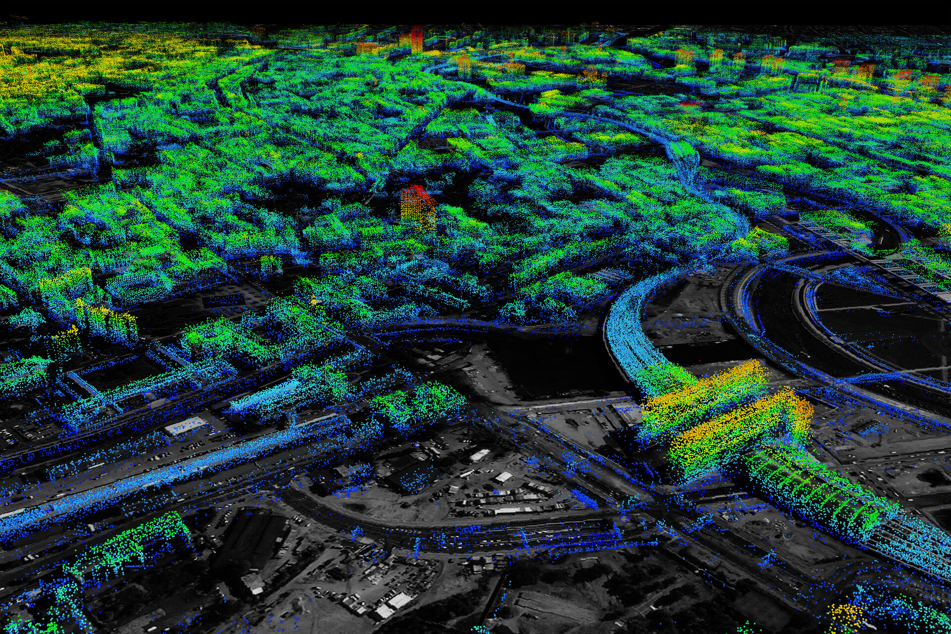 Visualising satellite data