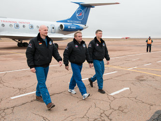Expedition 38/39 backup crew members 