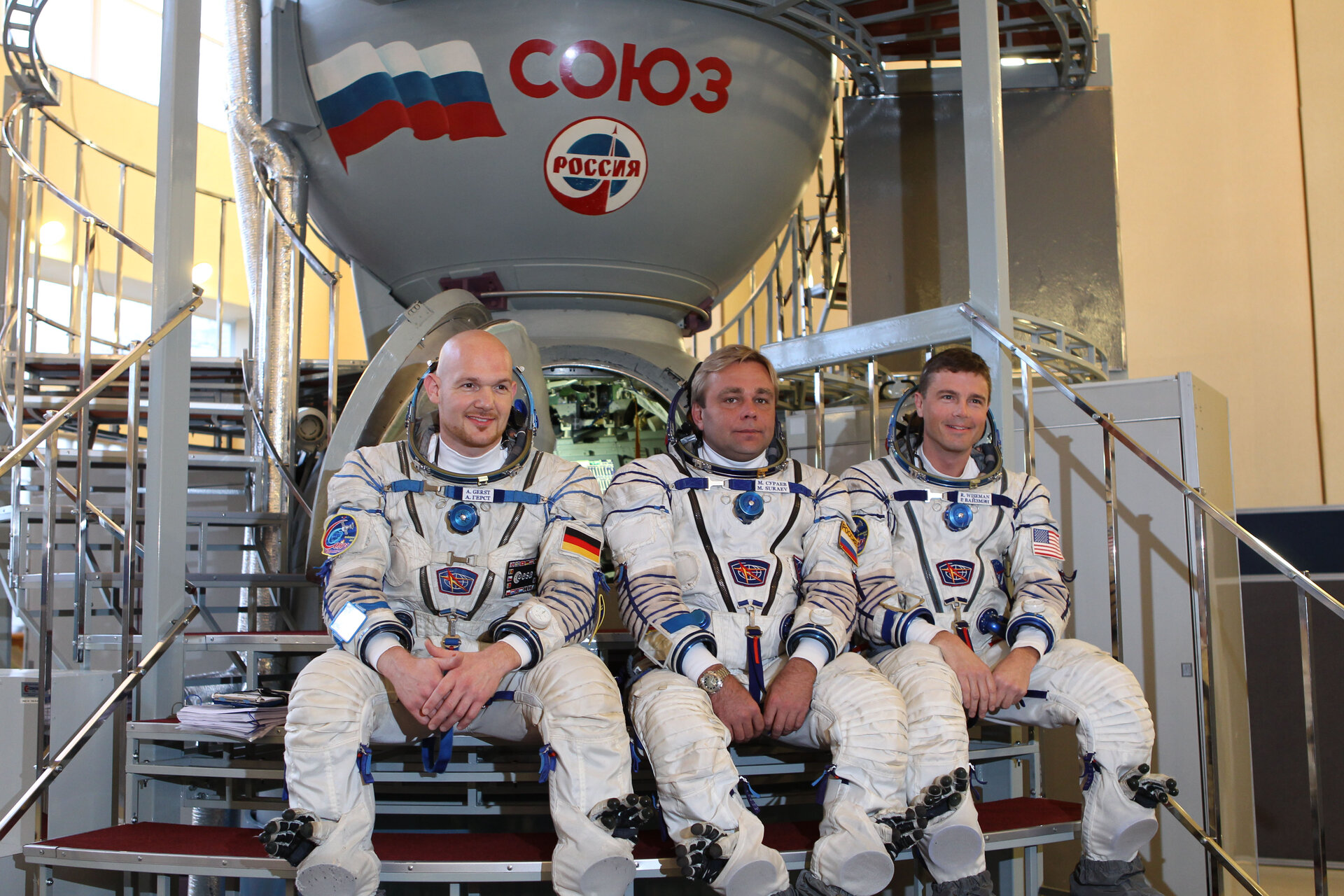 Expedition 38/39 backup crew members 