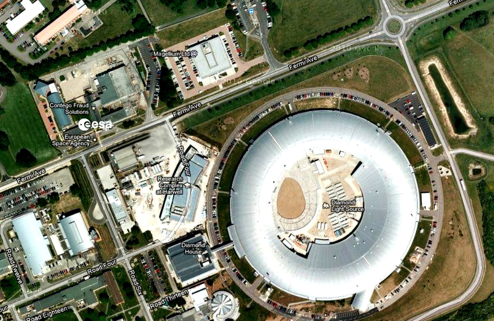 The Harwell Science & Innovation Campus in Oxfordshire, UK