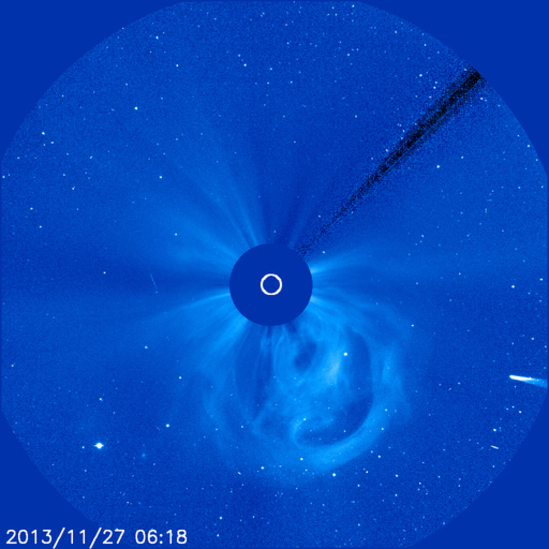 ISON at 06:18, 27 November