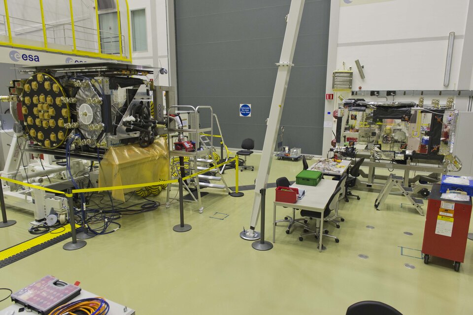 Pair of Galileo satellites