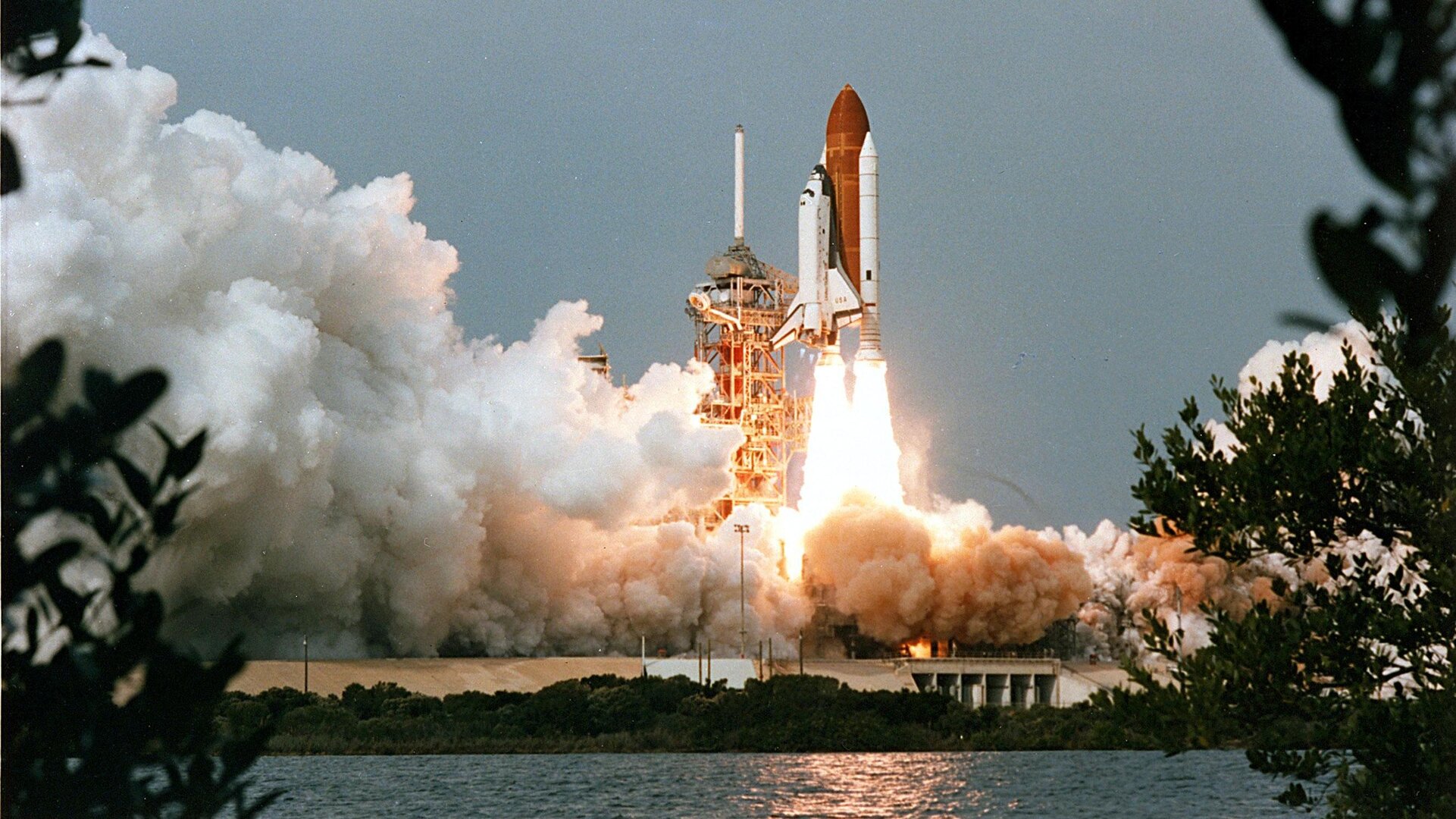 Der Spacelab-1/STS-9-Start  am 28. November 1983