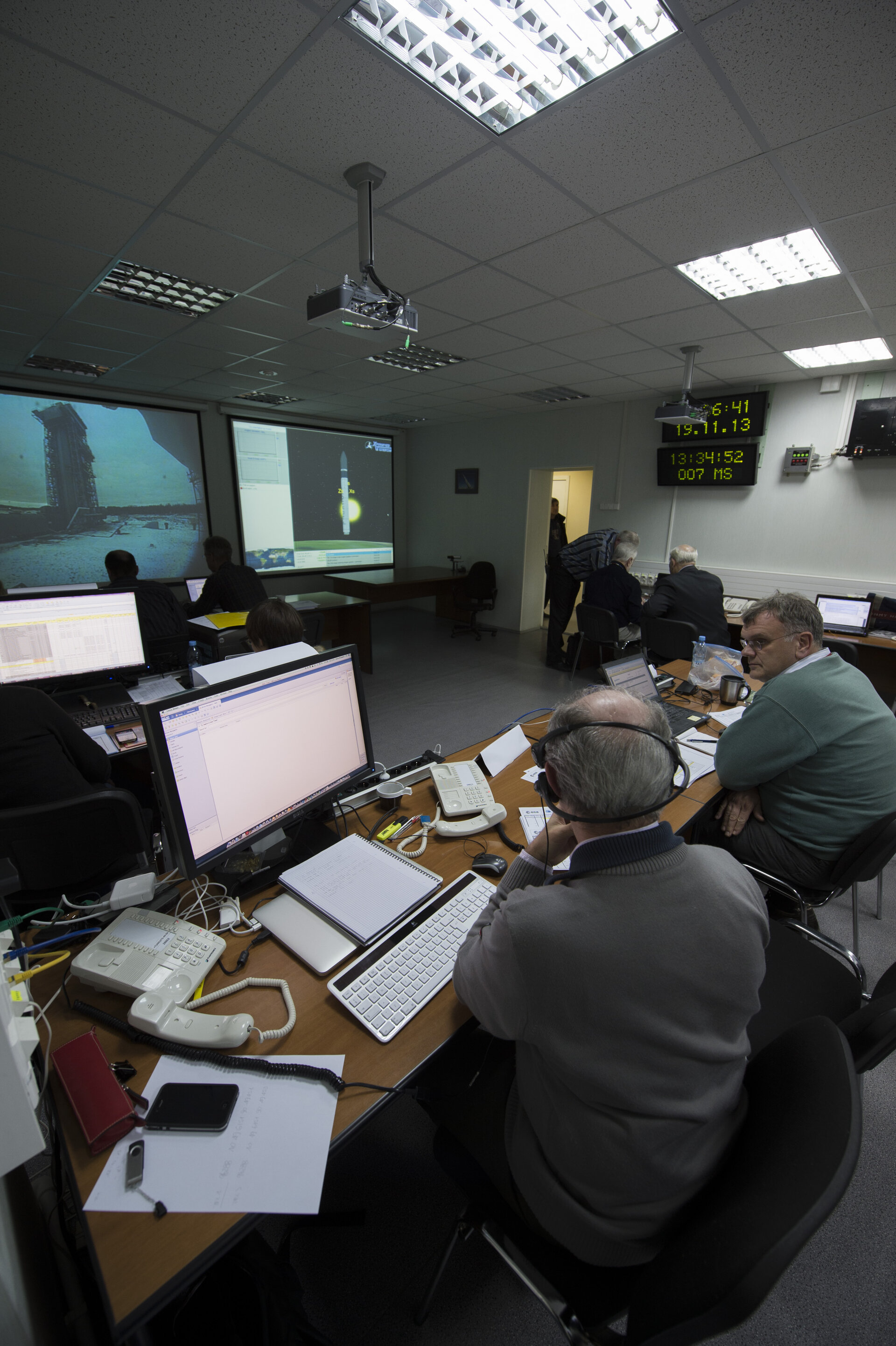 Swarm final 'dress rehearsal' countdown, Plesetsk cosmodrome