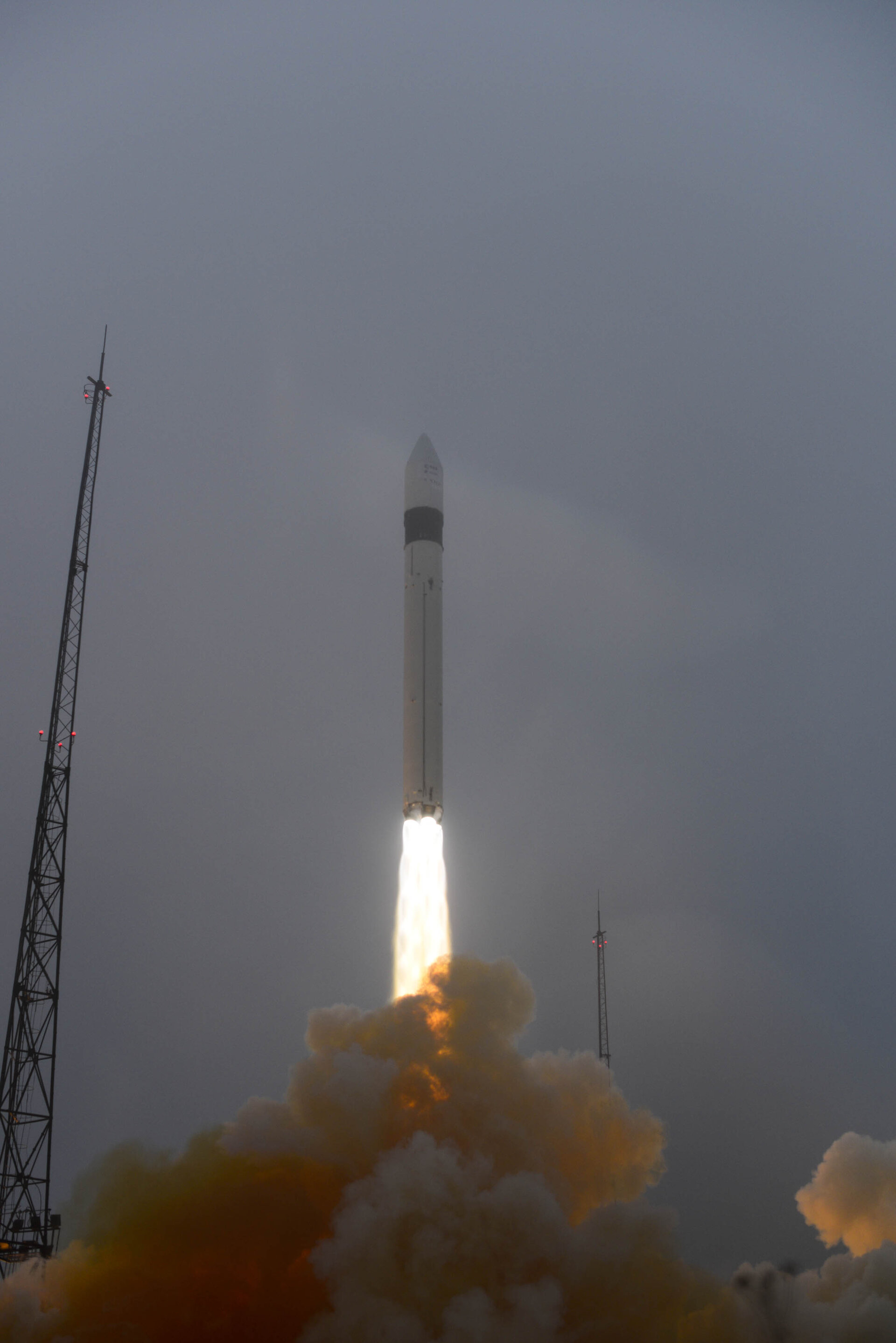 Swarm liftoff on a Rockot launcher from the Plesetsk.