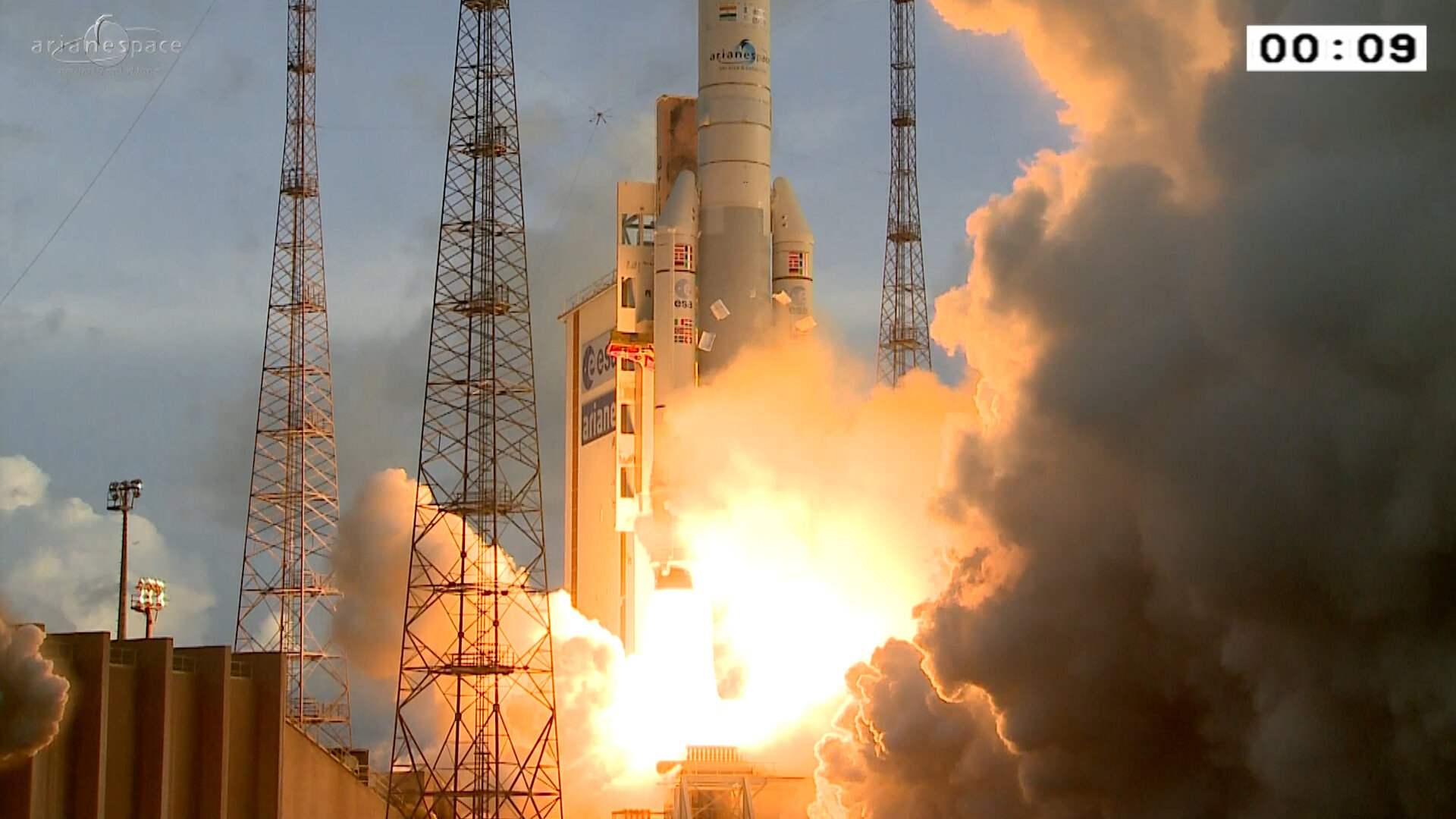 Start Ariane 5 k misi VA221