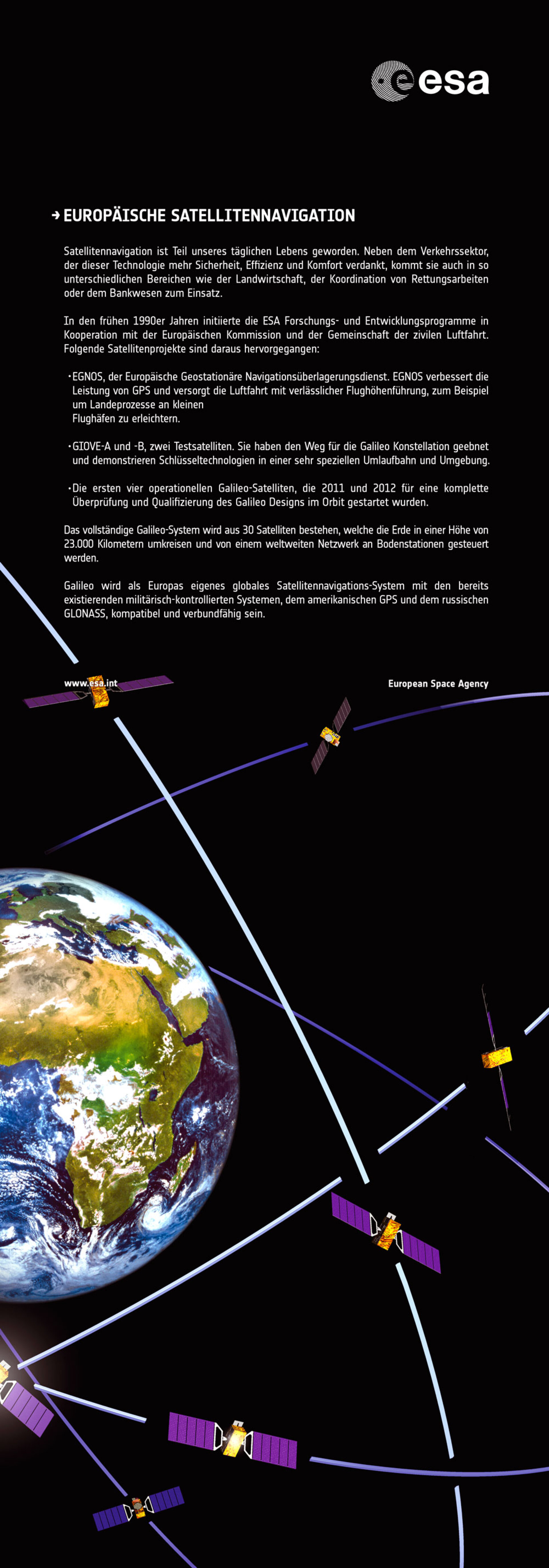  EUROPÄISCHE SATELLITENNAVIGATION