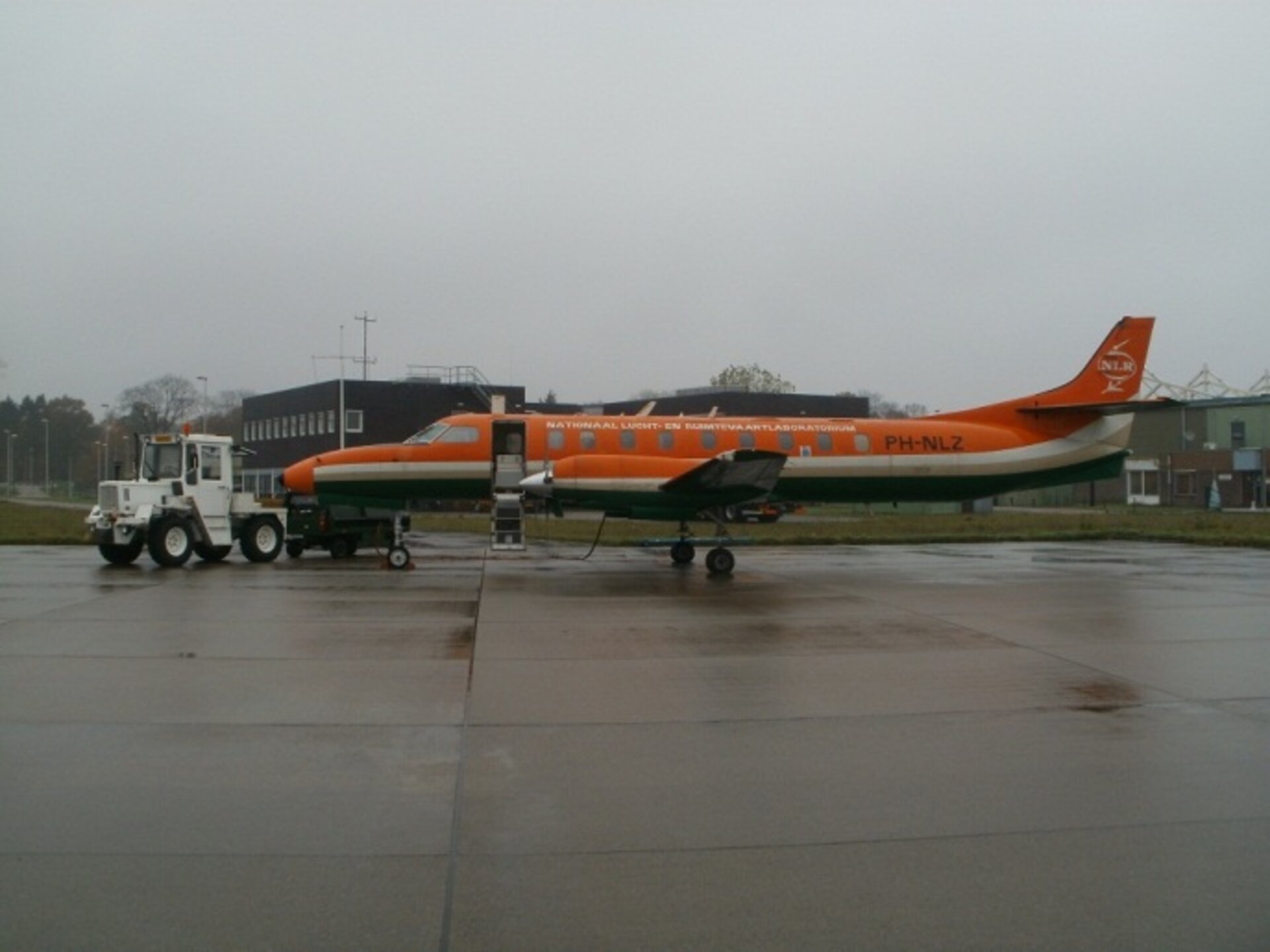 Aircraft used for Galileo testing 