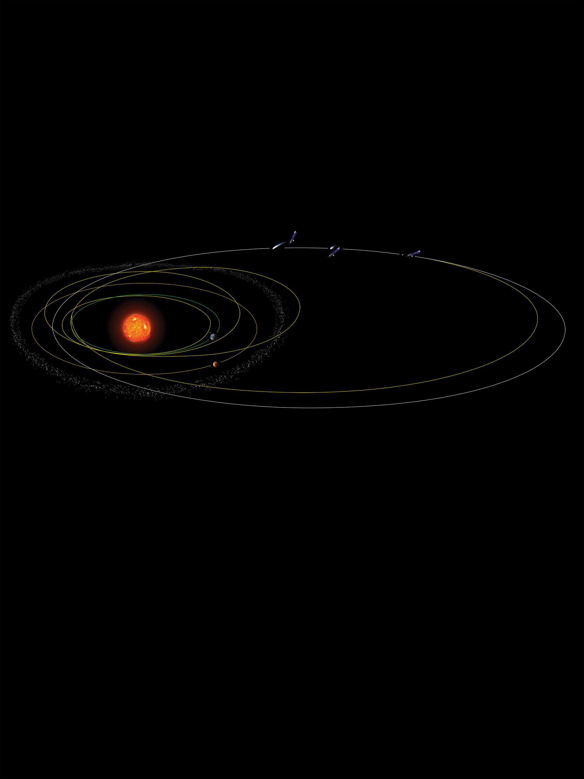 Rosetta’s twelve-year journey in space 