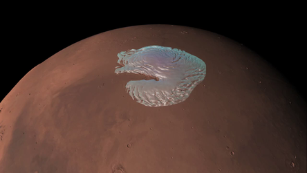 Mars 360: the north pole 